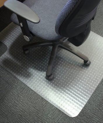 Bürostulunterlage Bodenschutzmatte Hartboden Teppichboden