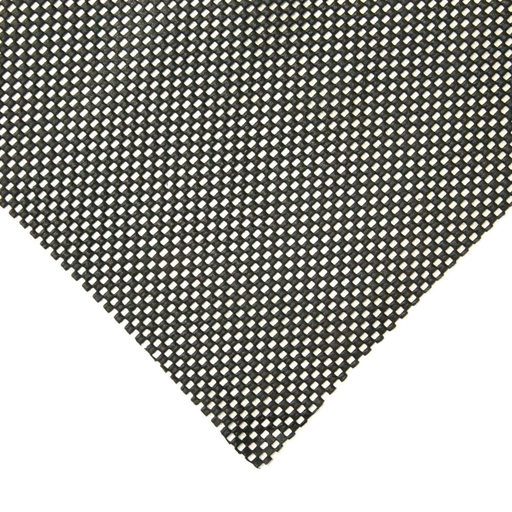 Isolated-corner-image-of-a-black- Gripsafe-anti-slip-mat-on-a-white- background
